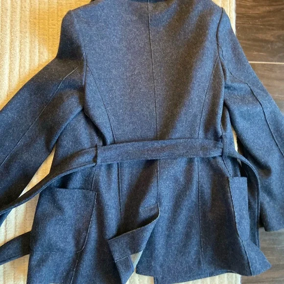 Boden double faced wool wrap jacket, Womens size 6 EUC - Picture 9 of 12